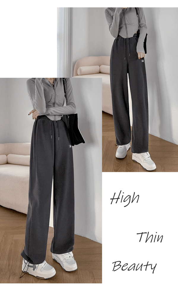 Women's Wide - Leg Cuffed Sweatpants