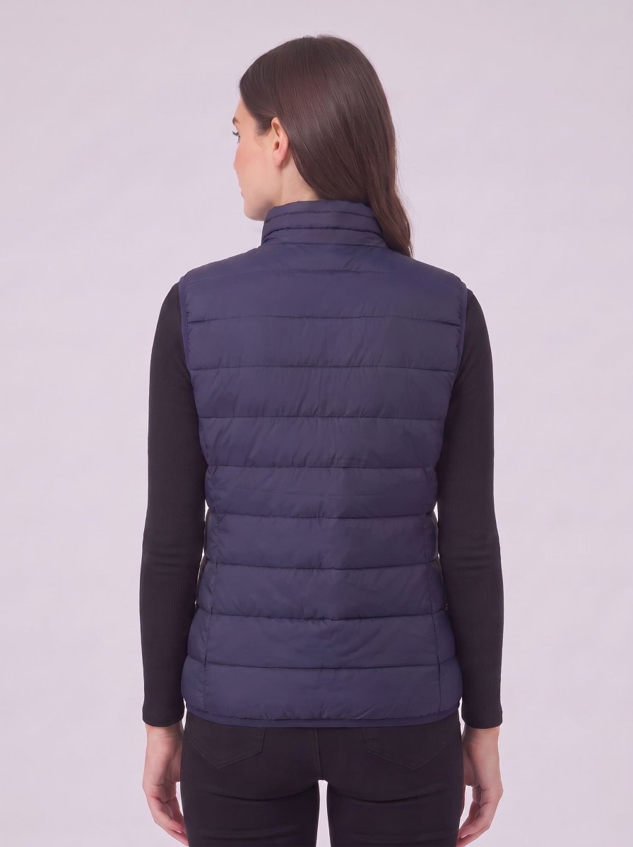 Women's Navy Heated Gilet