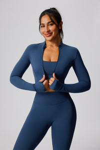 Zip Sports Crop Jacket