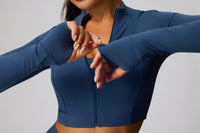 Zip Sports Crop Jacket
