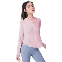 Zip Up Thumbhole Sports Jacket - Sun Protection Clothing